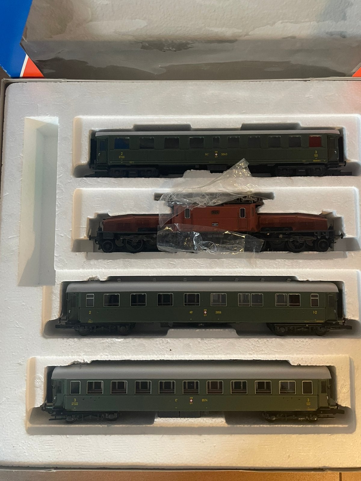 Roco set 43023 SBB Historische trein, lok en wagens, Hobby en Vrije tijd, Wisselstroom, Ophalen of Verzenden, Roco, Gebruikt
