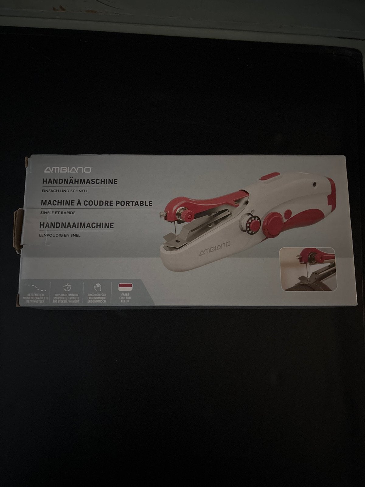 Ambiano Handnaaimachine - Draagbaar en Nieuw, Ophalen of Verzenden, Nieuw, Naaimachine, Overige merken