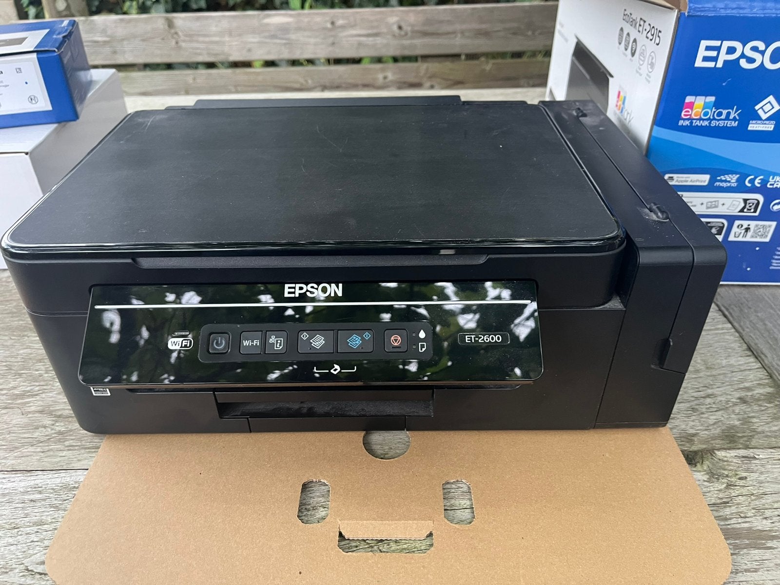 Printer Epson ET-2600 met inkt - geen cartridges nodig, Computers en Software, Printer, Ophalen of Verzenden, Zo goed als nieuw