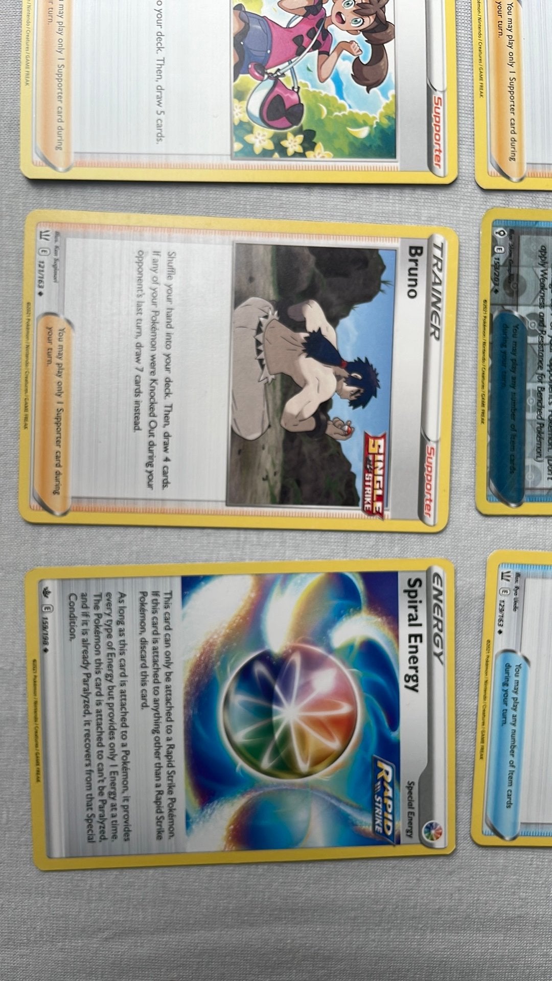 Tien pokemon trainers, Verzenden, Zo goed als nieuw, Meerdere kaarten