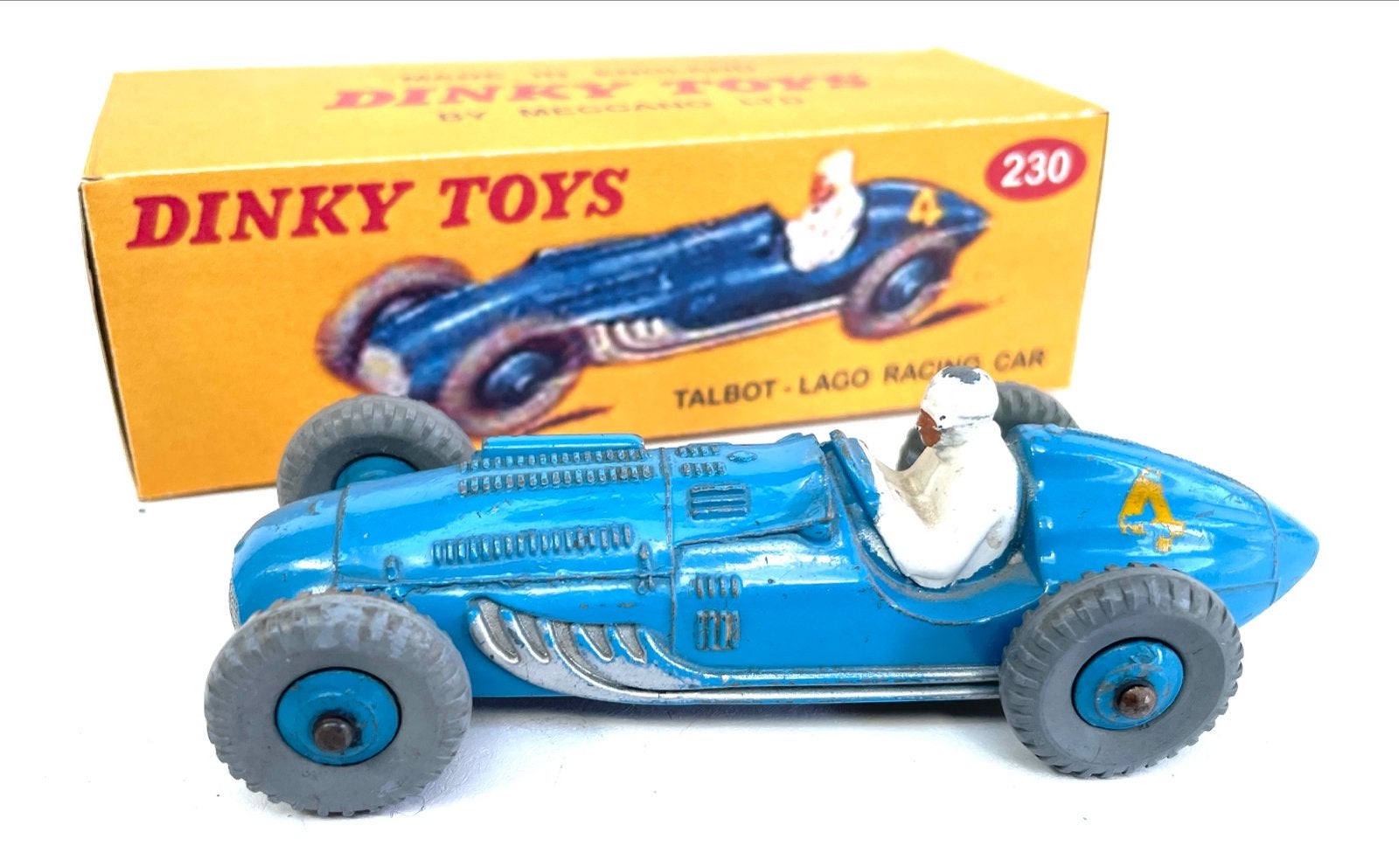 Dinky Toys 230 Talbot-Lago Racing Car, Ophalen of Verzenden