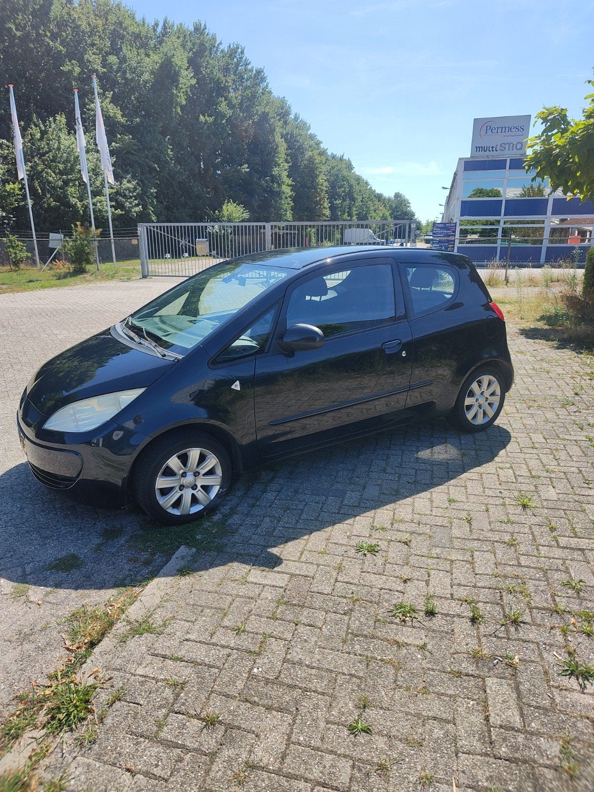 Mitsubishi Colt 1.3 Mivec CZ3 2007 Zwart, Voorwielaandrijving, Stof, Origineel Nederlands, Handgeschakeld