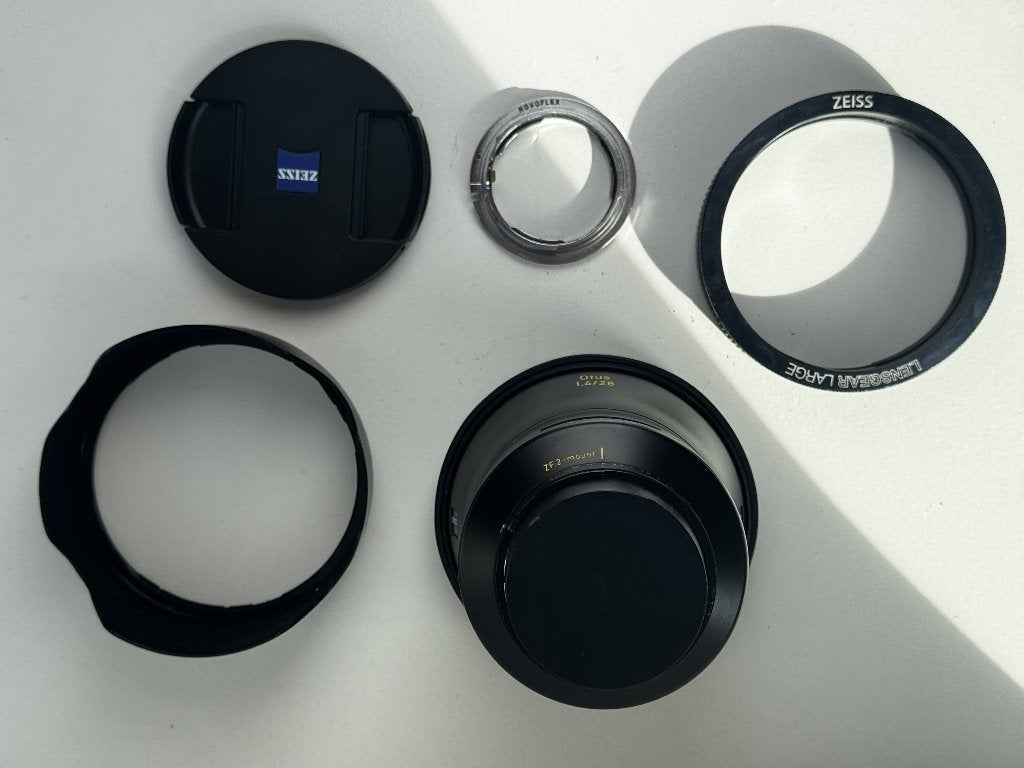 Zeiss Otus 28mm f/1.4 – Nikon F – cine-gemod, Ophalen, Gebruikt, Handmatige focus, Groothoeklens