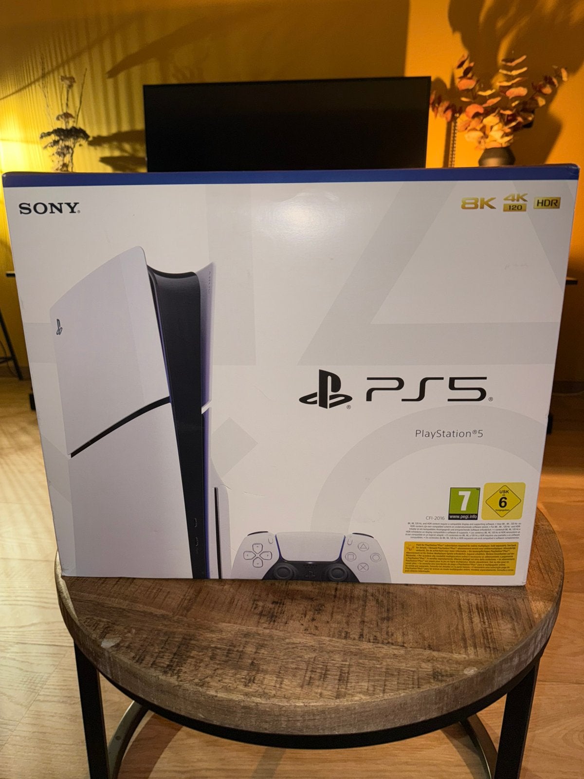 Playstation 5 slim disc 1tb + 1 controller + doos NIEUWSTAAT, Spelcomputers en Games, Ophalen, J, Playstation 5, M