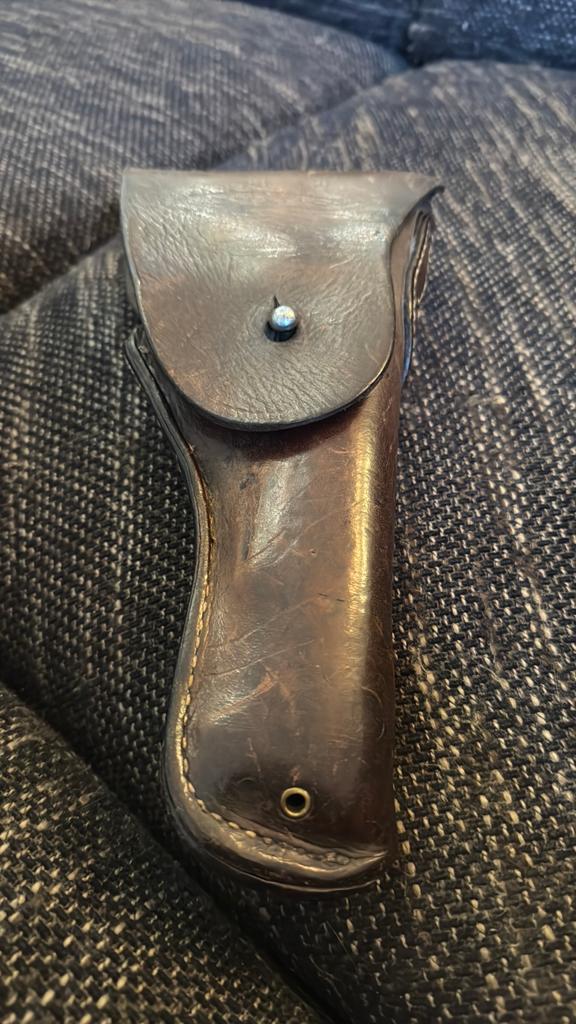 Originele Colt 1911 holster iit WOII, Ophalen of Verzenden, Landmacht, Amerika