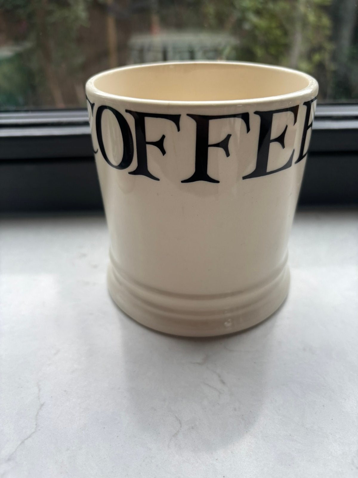 Voorraad pot COFFEE Emma Bridgewater, Gebruikt, Overige typen, Ophalen of Verzenden, Emma Bridgewater