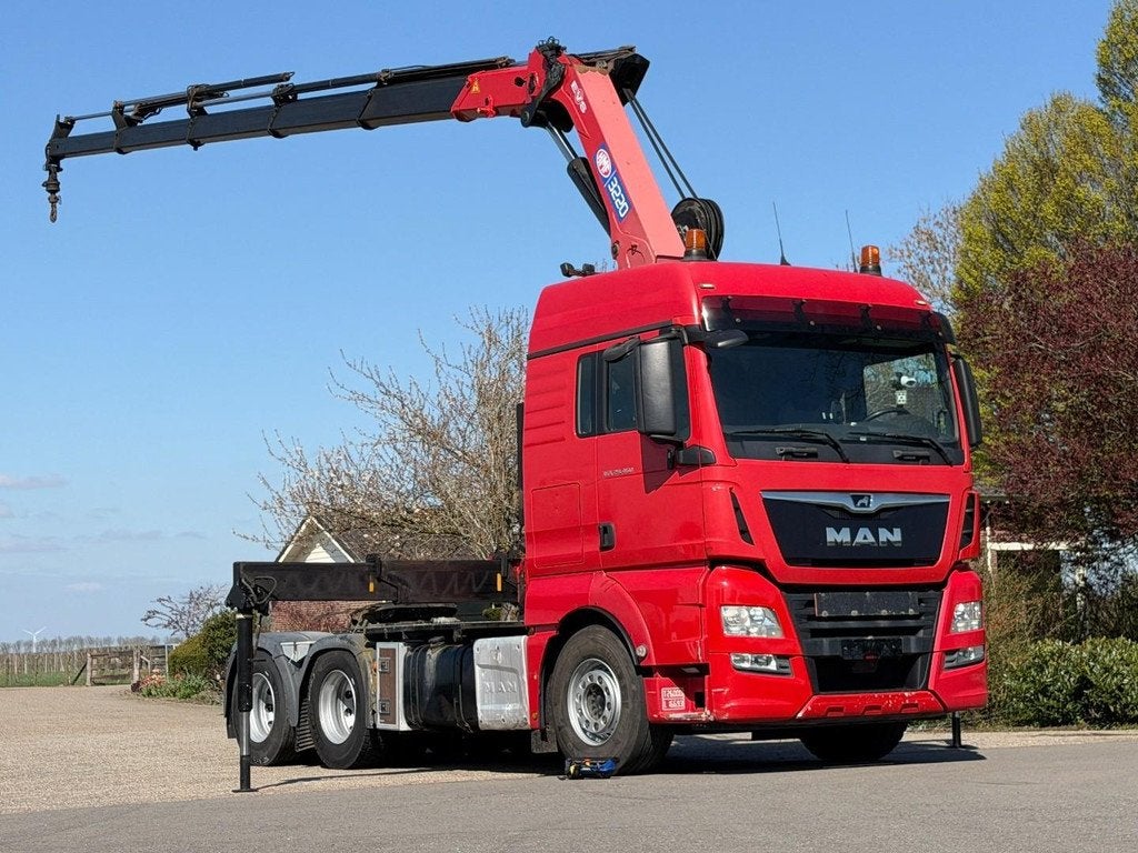 MAN TGX 28.460 6x2!2019!HMF 32tm! KRAAN! TOP!EURO6! DK1194, Euro 6, Overige kleuren, MAN, Bedrijf