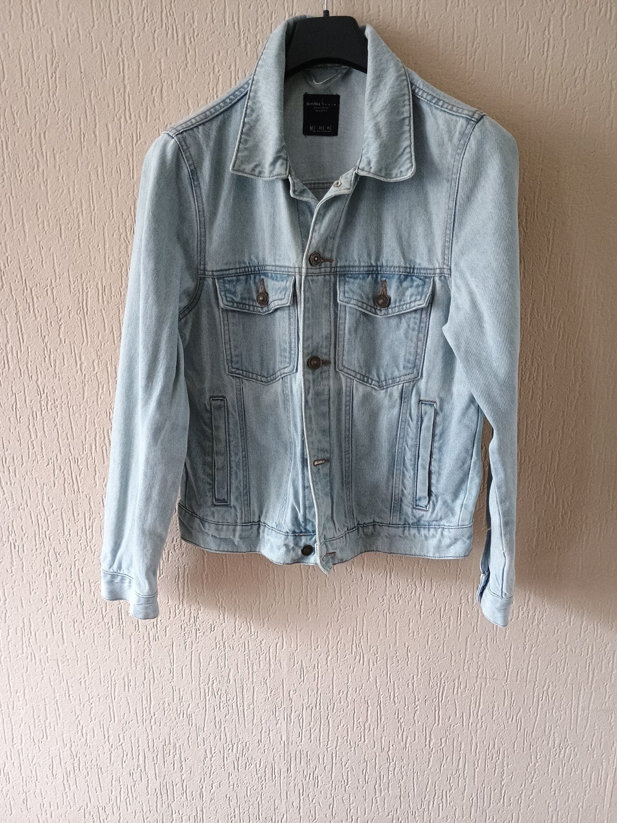 Jeans jas Breshka, Ophalen of Verzenden, Zo goed als nieuw, Bershka, Maat 48/50 (M)