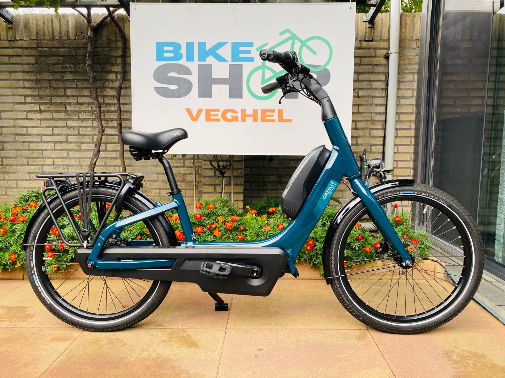 Elektrische Gazelle Easyflow Middenmotor.L46.Totaal.Km 491, Ophalen of Verzenden, Zo goed als nieuw, Minder dan 47 cm, 5467kc
