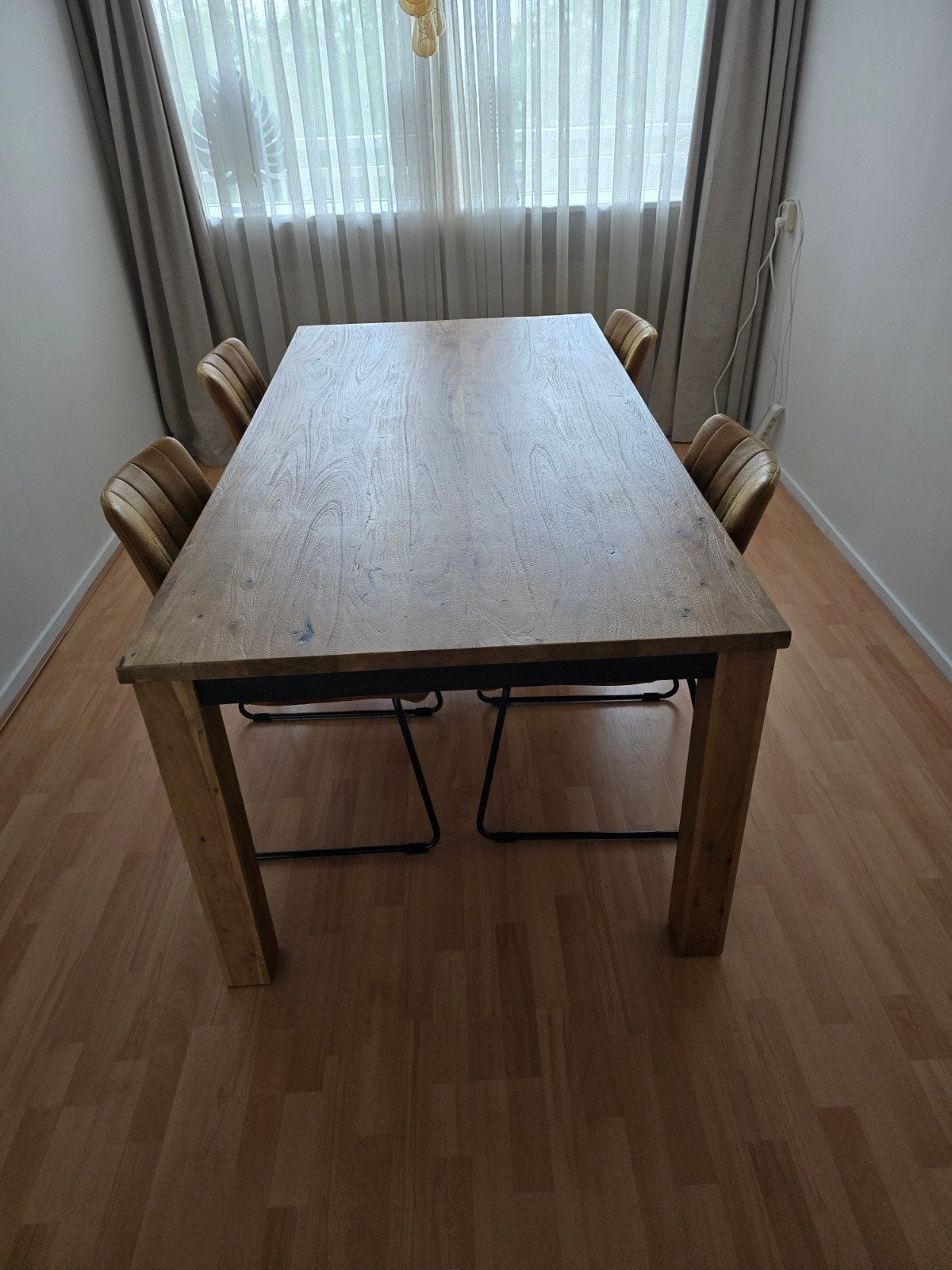 Eetkamerset, Huis en Inrichting, Ophalen, Gebruikt, 4 tot 6 stoelen