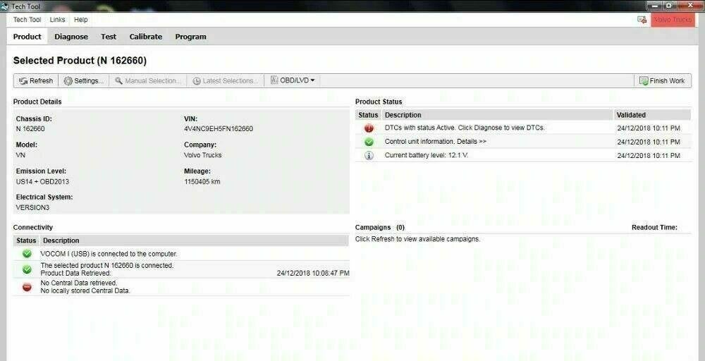 Volvo ptt diagnostische software premium tech tool 2.7.25, Verzenden