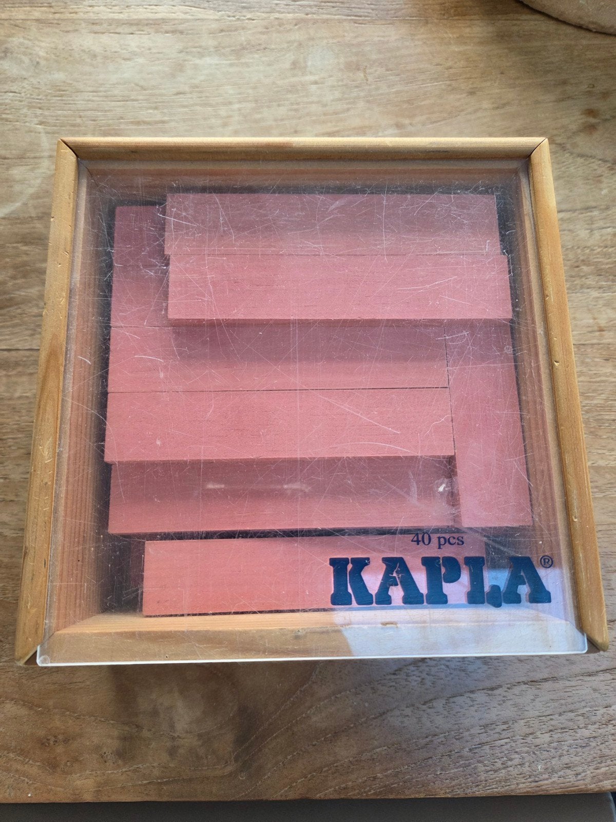 KAPLA blokjes 40 stuks - Gebruikt met lichte sporen, Ophalen of Verzenden, Gebruikt, Overige merken