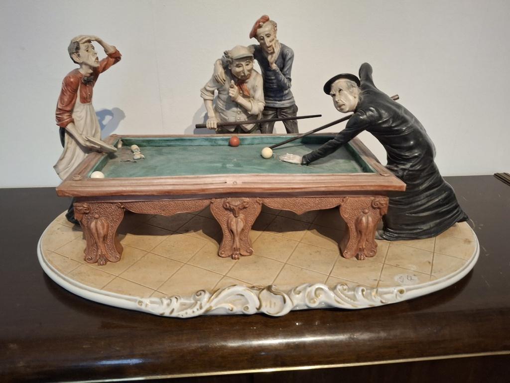 Prachtige Italiaanse Sculpture  van Capodimonte, Ophalen, Groep mensen, Gips, 50 - 100 cm