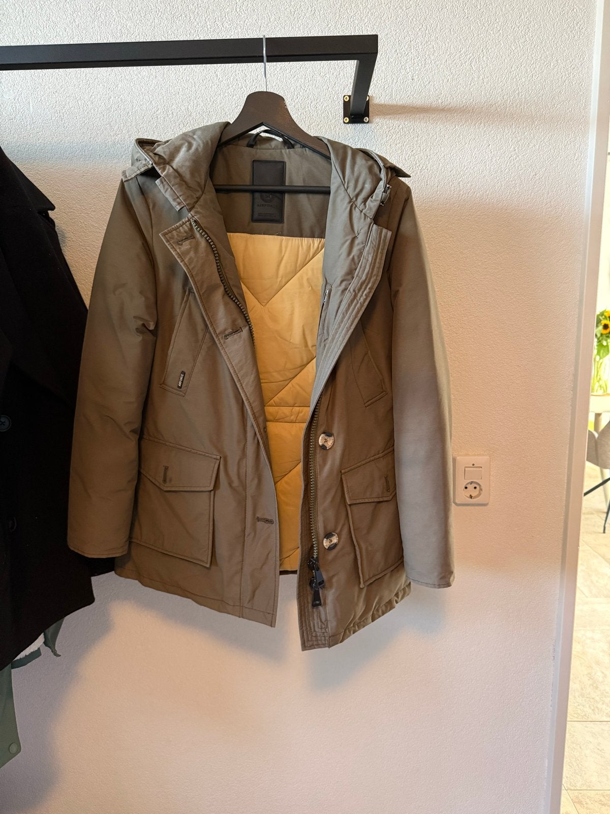 Airforce winterjas maat XS - Gedragen, Ophalen of Verzenden, Gedragen, Maat 34 (XS) of kleiner, Groen