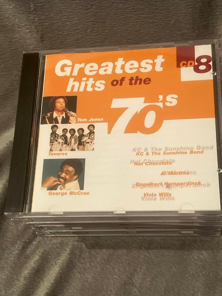 Greatest Hits of the 70's CD Boxset (8 CD's), Cd's en Dvd's, Cd's | Pop, Ophalen of Verzenden, 1970 - 1979, Zo goed als nieuw