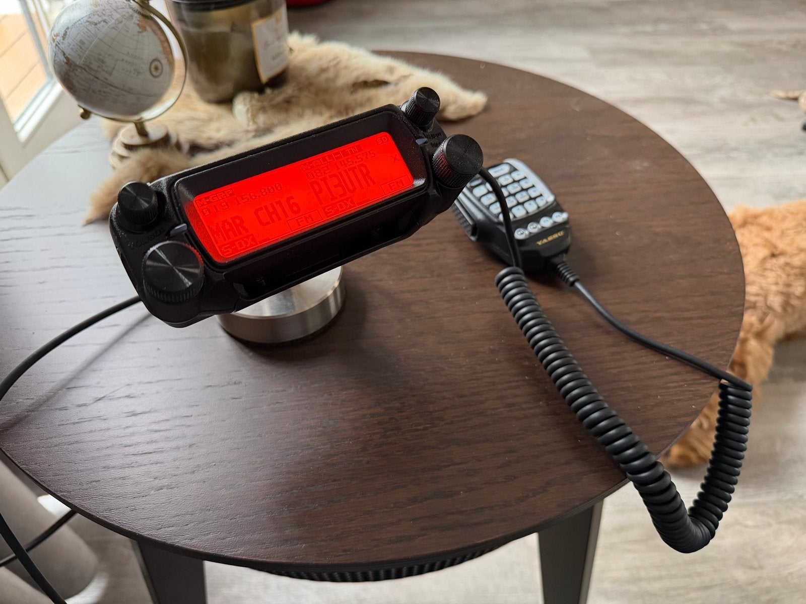 Yaesu FTM-310DE Transceiver met K-PO KPS-8230 Voeding, Ophalen of Verzenden, Zo goed als nieuw, Zender en Ontvanger