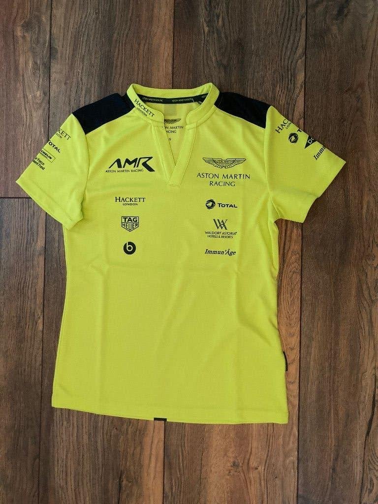 Aston Martin Racing polo, Ophalen of Verzenden, Zo goed als nieuw, Korte mouw, Maat 36 (S)