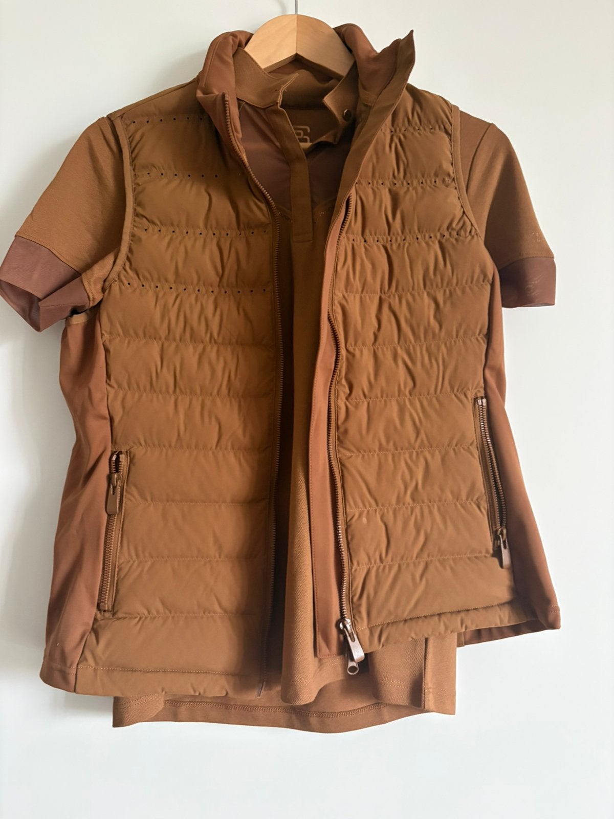 Paardrijset bodywarmer en shirt Pikeur M, Ophalen of Verzenden, Zo goed als nieuw, Bruin