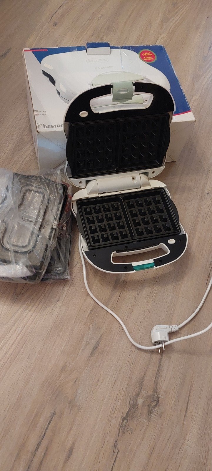 Te koop Electrische wafelijzer, Ophalen, Nieuw