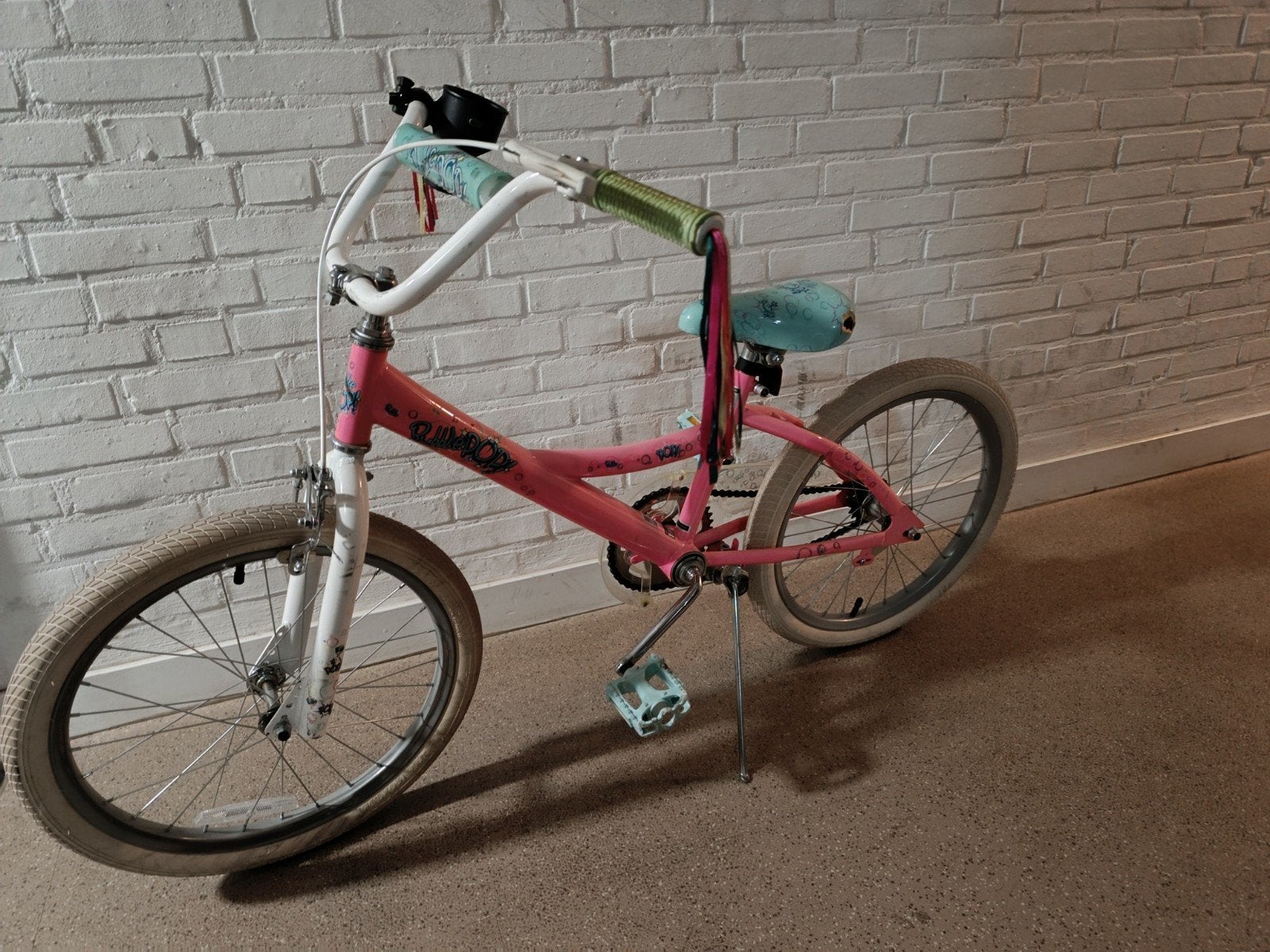 Roze kinderfiets 20 inch - Zo goed als nieuw, Ophalen, 20 inch of meer, Zo goed als nieuw, Onbekend