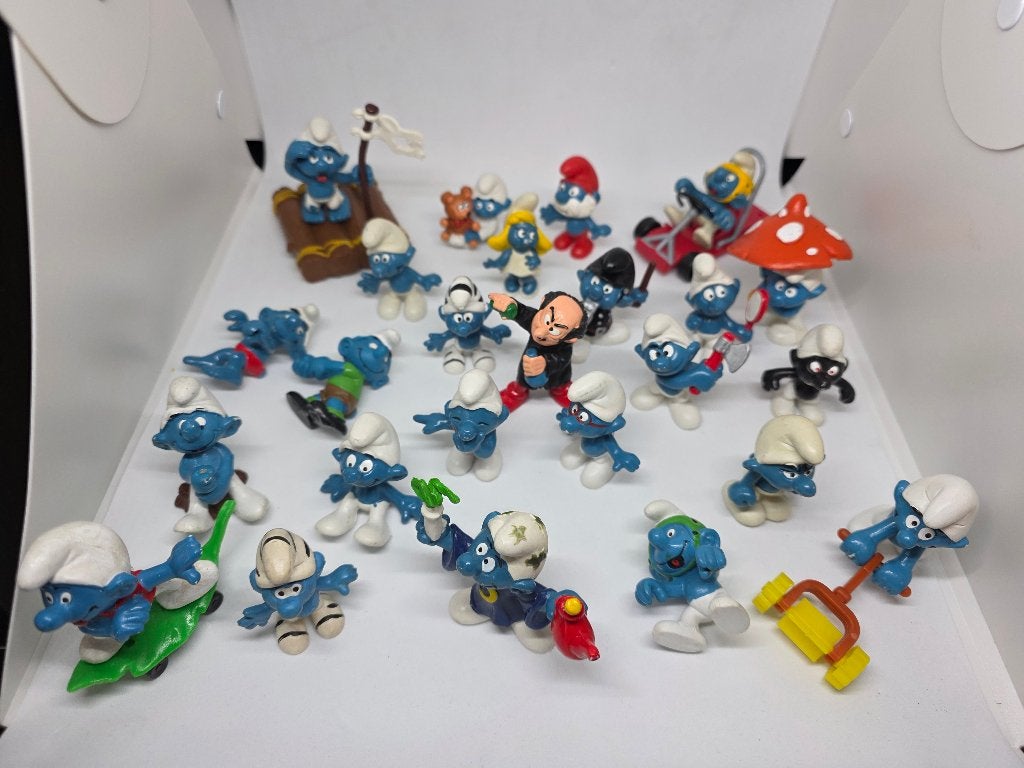 Verzameling Schleich / Peyo Smurfen, Ophalen of Verzenden, Gebruikt, Verschillende Smurfen, Poppetje, Figuurtje of Knuffel