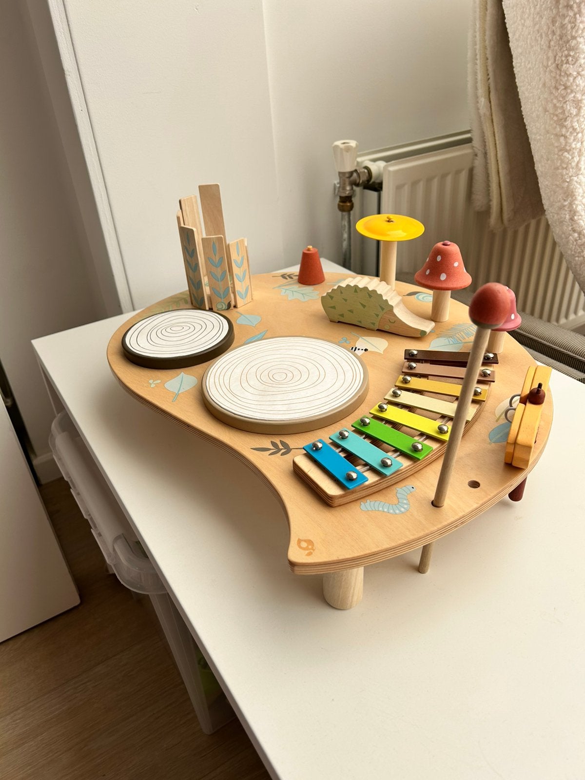 Tender leaf muziektafel, Ophalen, Zo goed als nieuw