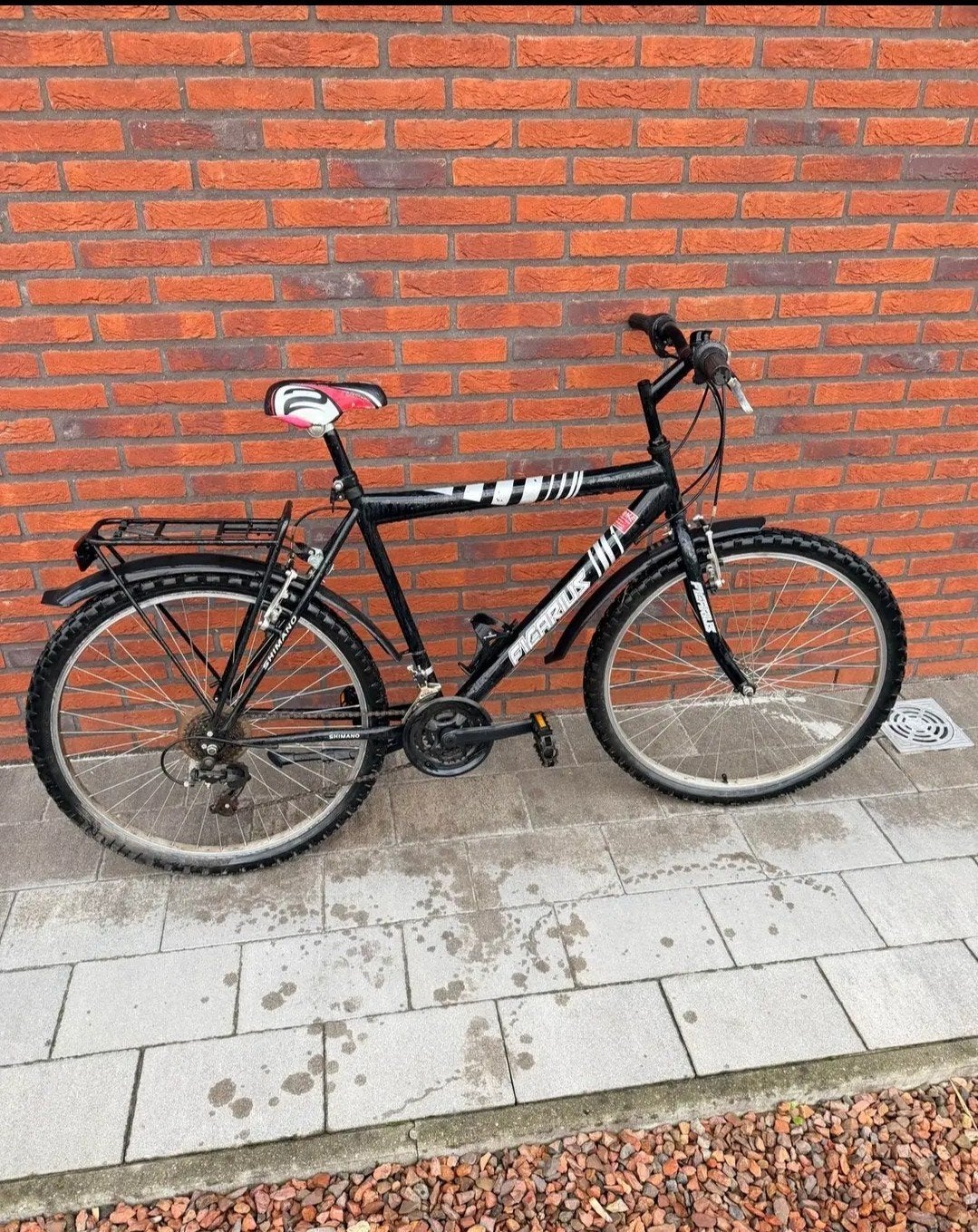Ficarius Mountainbike - Zwart, 26 inch wielen, Gebruikt, 26 inch, Velgrem, Meer dan 20 versnellingen
