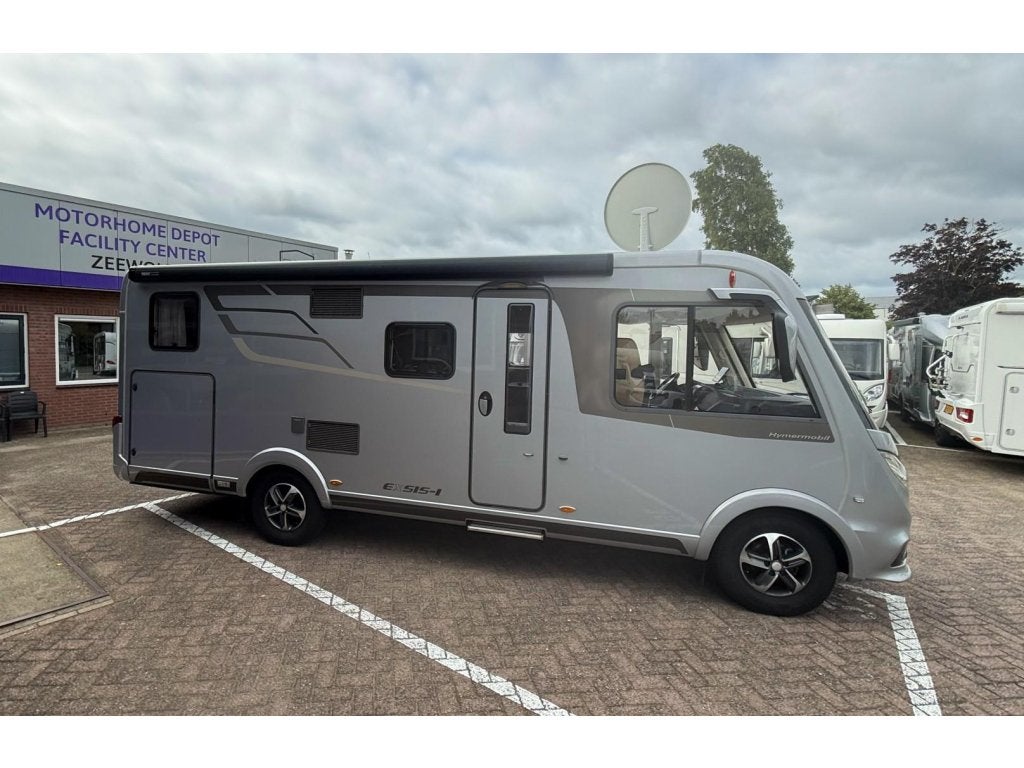 Hymer Exsis-I 588 LEVEL Lengtebedden Hefbed Full Options!, Caravans en Kamperen, Campers, Integraal, Fiat, 6 tot 7 meter, Bedrijf