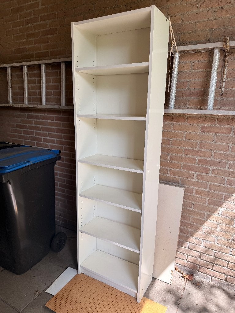 IKEA BILLY boekenkast wit, Huis en Inrichting, Ophalen, Met plank(en), Gebruikt, 200 cm of meer