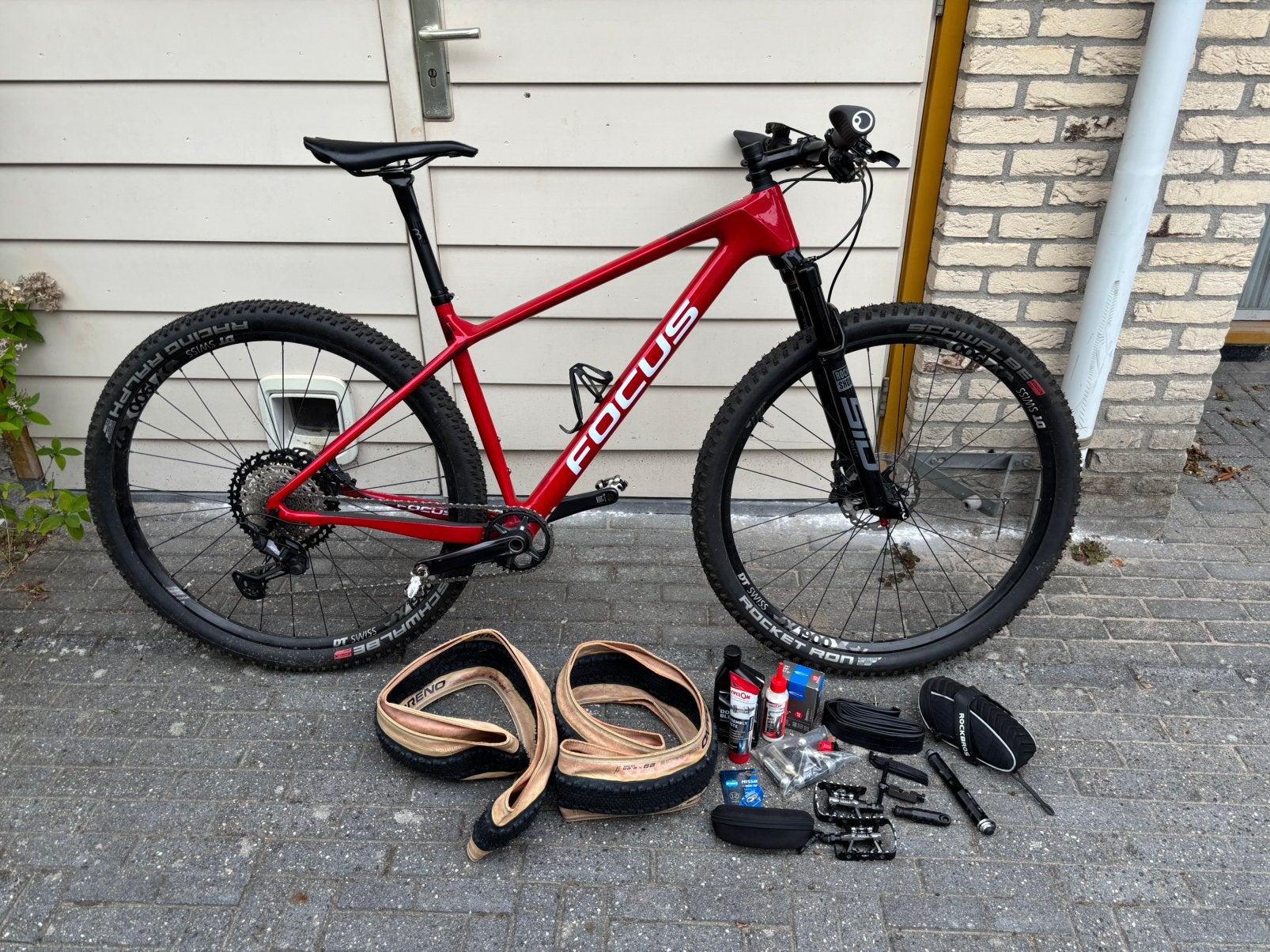 Raven Focus 8.8, Fietsen en Brommers, Fietsen | Mountainbikes en ATB, Gebruikt, 45 tot 49 cm, Schijfrem, Ophalen