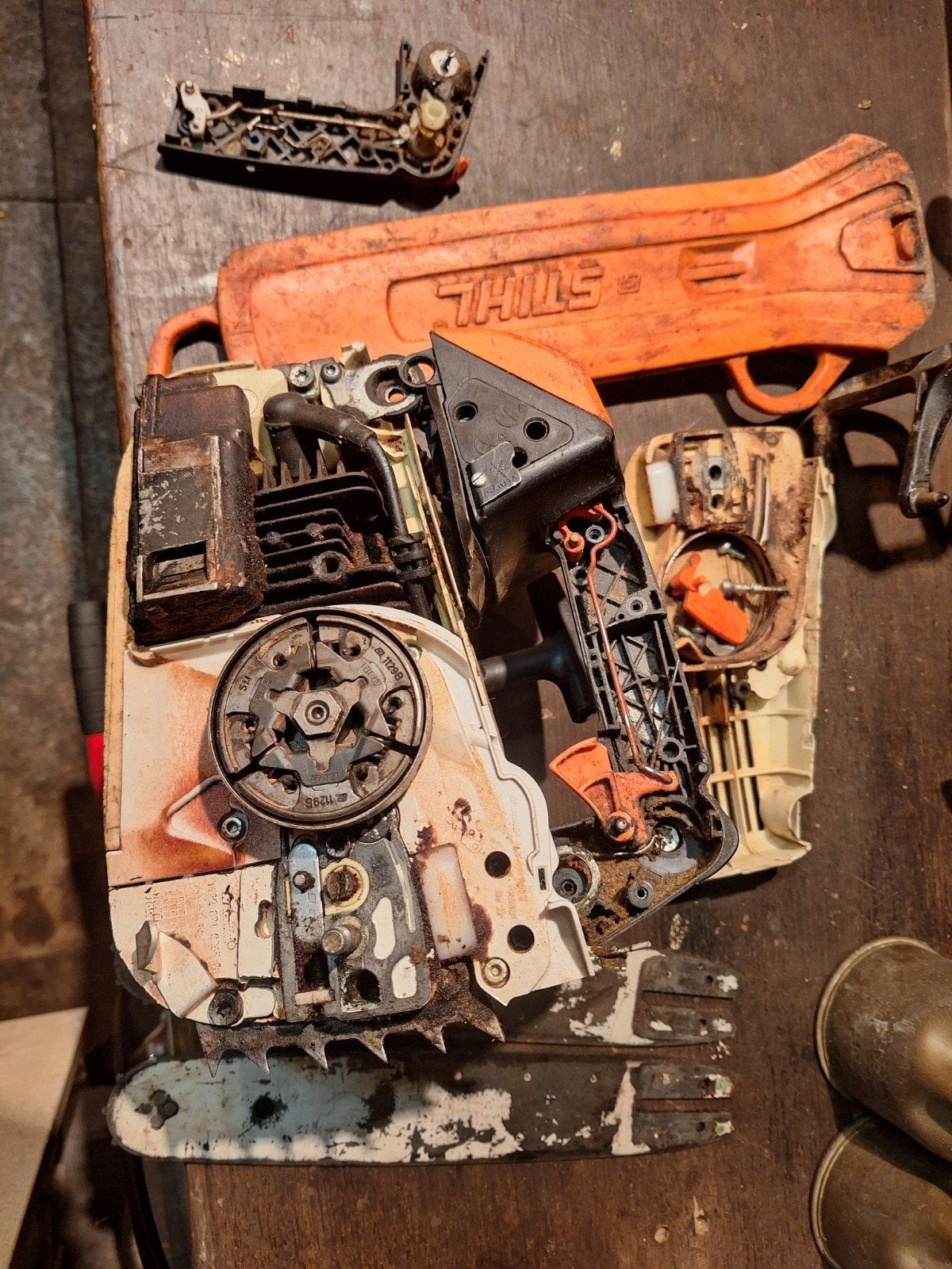 stihl ms 200t, Ophalen of Verzenden, Gebruikt, Boomzaag, Stihl