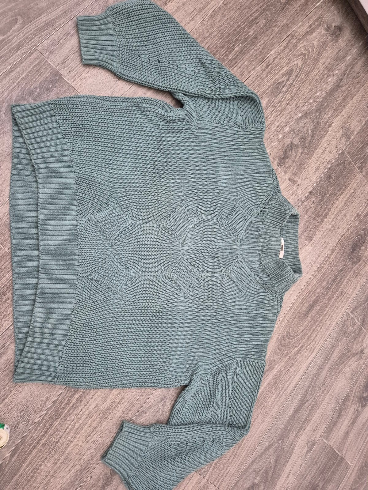Esprit gebreide trui XL - Zo goed als nieuw, Maat 46/48 (XL) of groter, Ophalen of Verzenden, Zo goed als nieuw, Groen