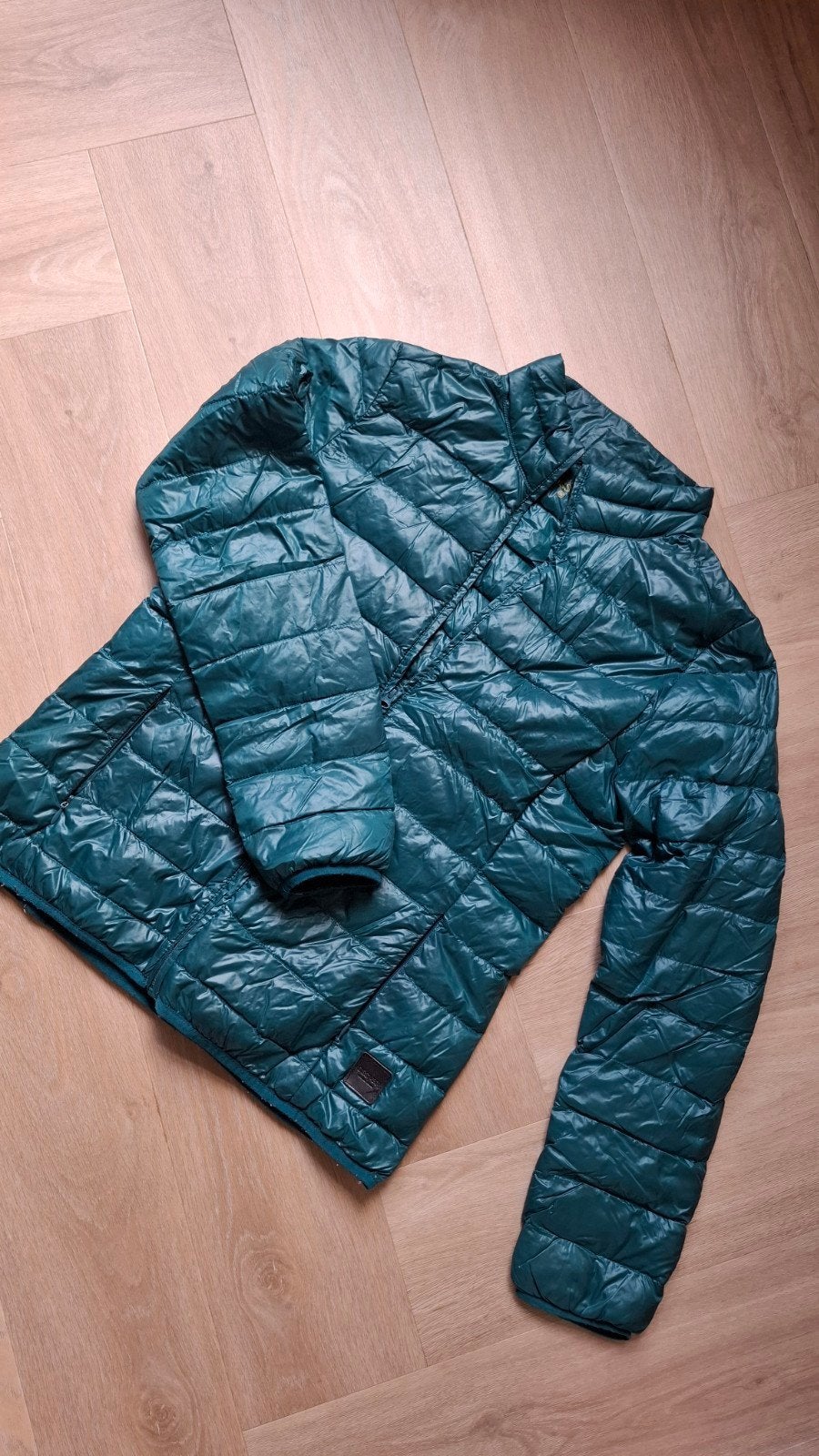 Sissy-Boy Jas Elin - Groene gewatteerde jas maat M, Kleding | Dames, Jassen | Winter, Maat 38/40 (M), Sissy-Boy, Ophalen of Verzenden