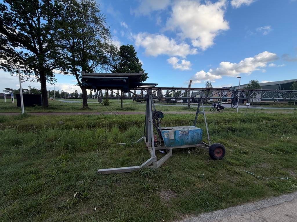 Bouwlift 8m hoog - Ideaal voor bouwprojecten, Doe-het-zelf en Verbouw, Bouwliften, Ophalen, Gebruikt, Bouwlift