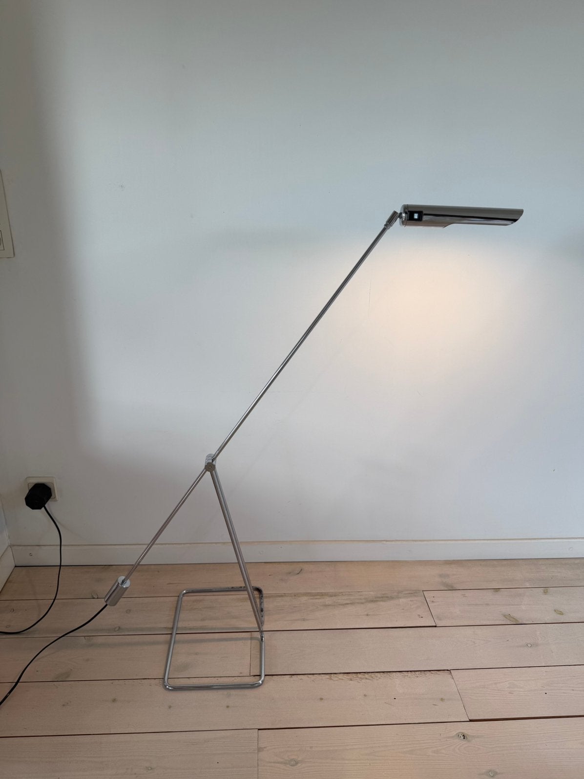 Vintage ABO Randers / IKEA vloerlamp - Deens design Jaren 80, Ophalen, Gebruikt, Metaal