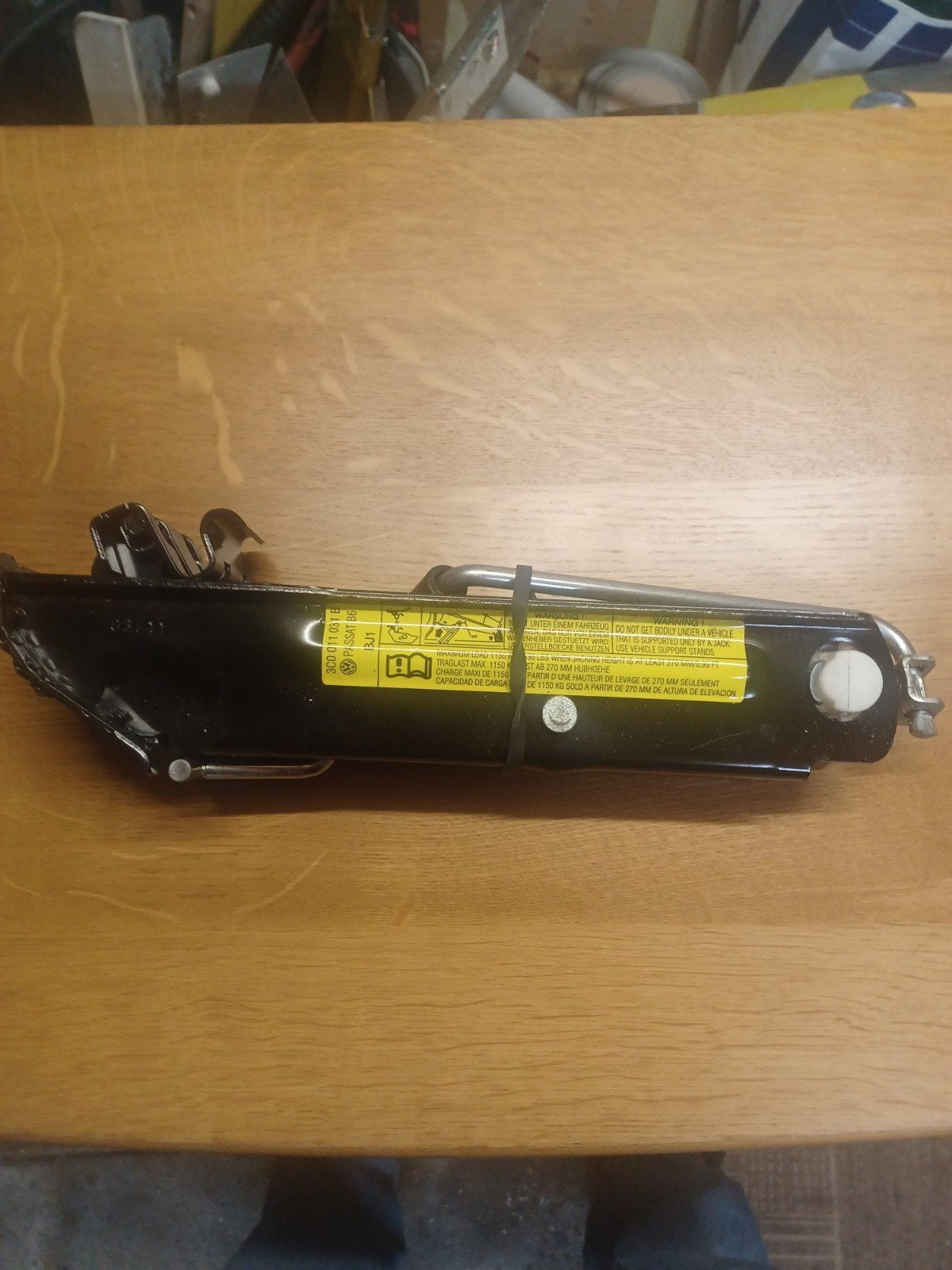 Nieuwe auto krik - max 1150kg, Auto diversen, Ophalen, Nieuw, Manueel, Schaarkrik