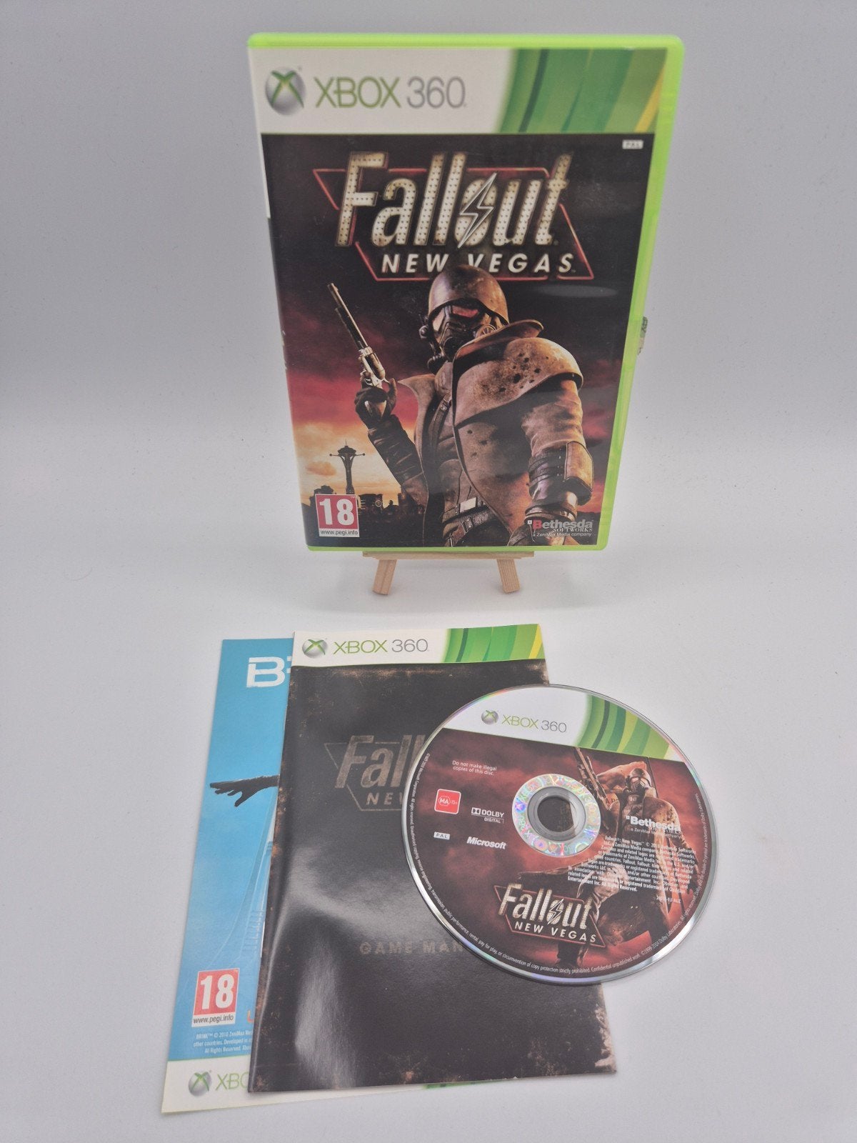 Fallout New Vegas Xbox 360 - Zo goed als nieuw, Vanaf 18 jaar, Support@bethsoft.com, Ophalen of Verzenden, Zo goed als nieuw