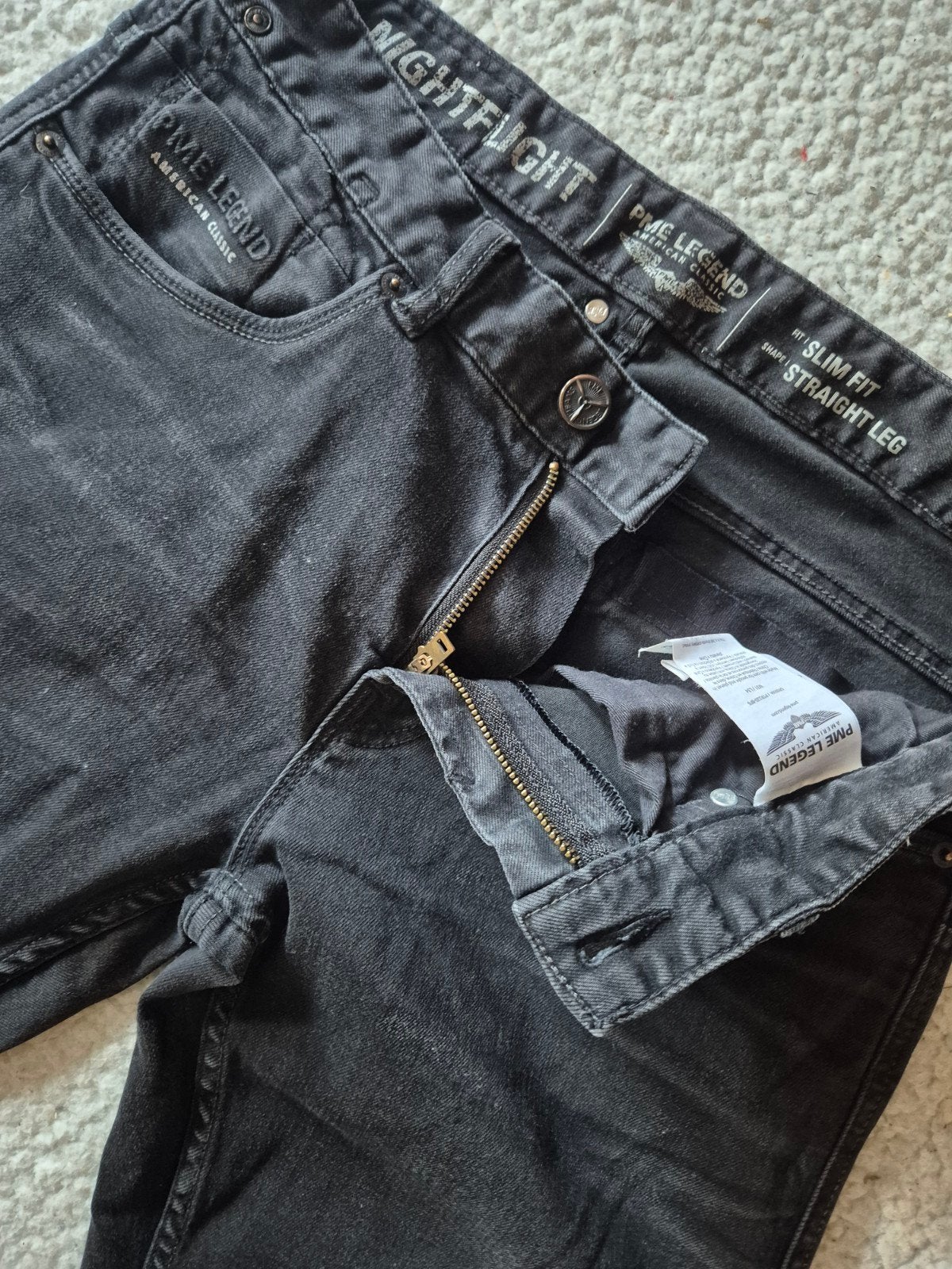 Pme Legend jeans spijkerbroek Nightflight Mt 31/34, Kleding | Heren, Verzenden, ., Zwart, W32 (confectie 46) of kleiner