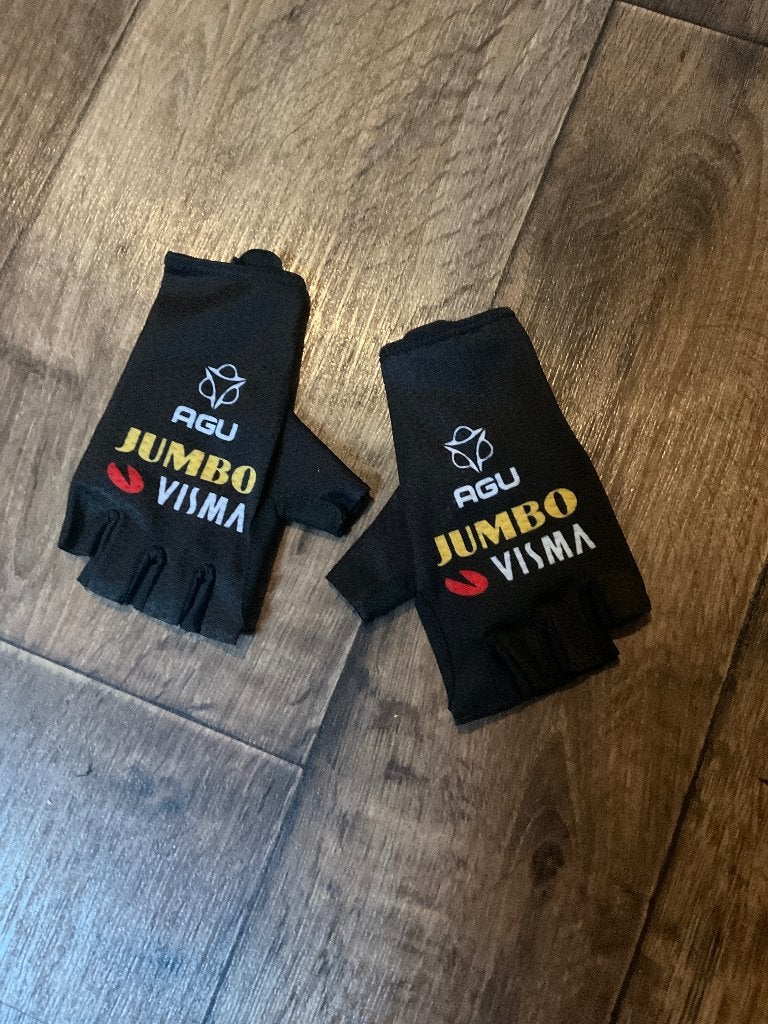 Team Jumbo Visma wielerhandschoenen nieuw maat XS, Fietsen en Brommers, Ophalen of Verzenden, Nieuw, XS, Handschoenen
