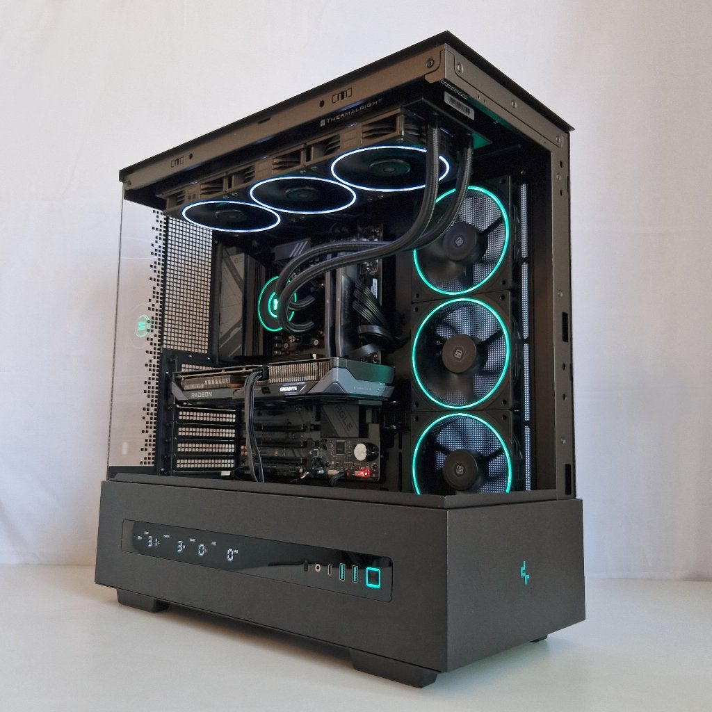 Ryzen 7 7800X3D, RTX 5070 | Fishtank Gaming PC, StellaPCs, 32 GB, Virtual Reality, Nieuw