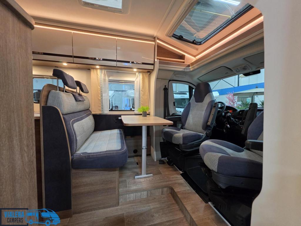 Dethleffs Trend T 6717* EURO 6* Lengtebedden* 41.698km, Tot en met 2, Bedrijf, Half-integraal, Handgeschakeld