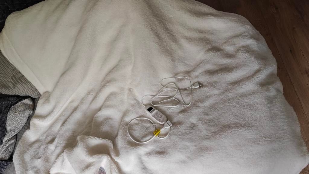 Elektrische fleece deken als nieuw, Ophalen, Zo goed als nieuw