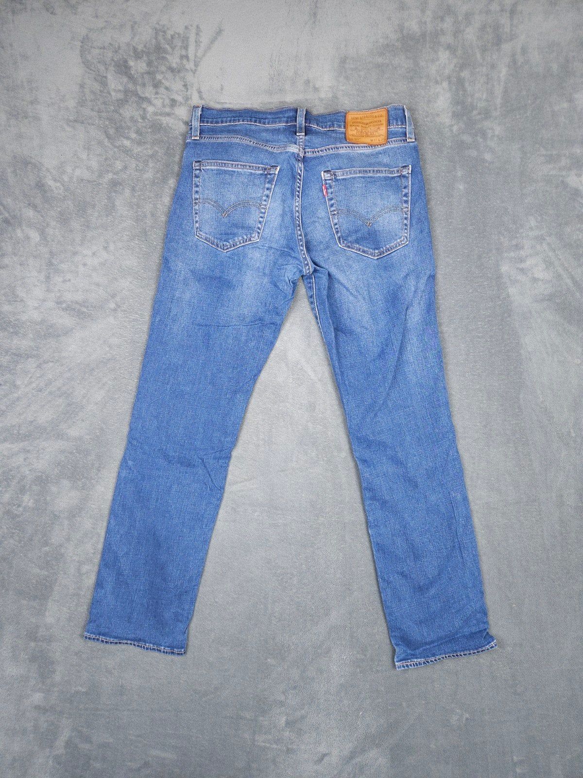 Levis 511 Slim Jeans W32 L30 Broek Blauw Denim Broek Heren, Blauw, ., W32 (confectie 46) of kleiner, Ophalen of Verzenden