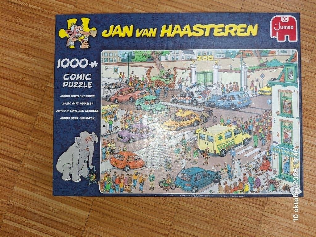 legpuzzel Jan van Haasteren 1000 stukjes, Ophalen, 500 t/m 1500 stukjes, Gebruikt, Legpuzzel