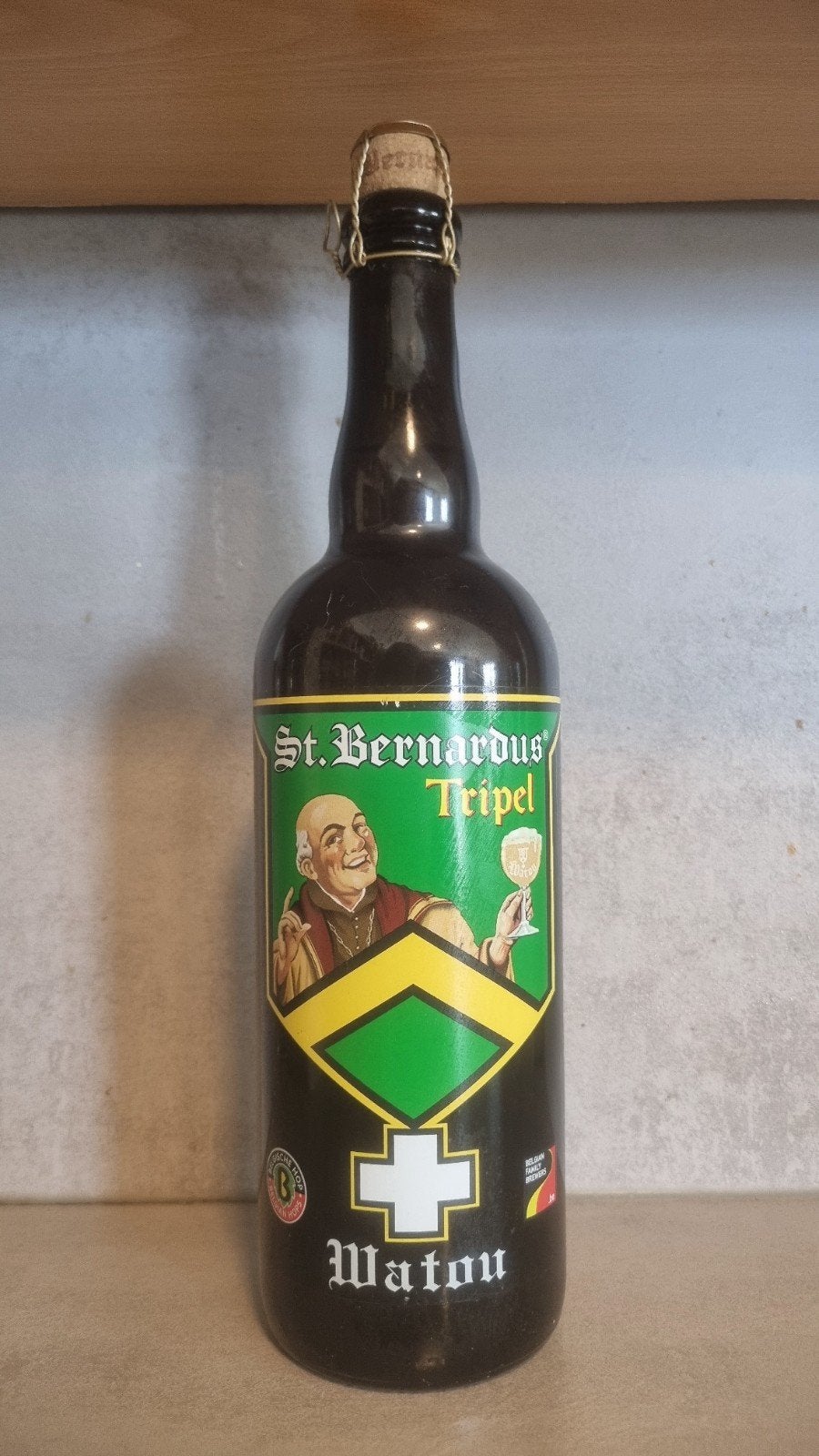 75cl St. Bernardus Tripel '23, Watou, Ophalen of Verzenden, Zo goed als nieuw, Flesje(s), Overige merken