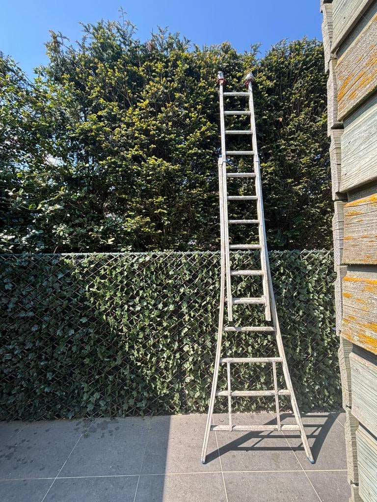 Uitschuifbare ladder, Ophalen, Gebruikt, Ladder, Opvouwbaar of Inschuifbaar