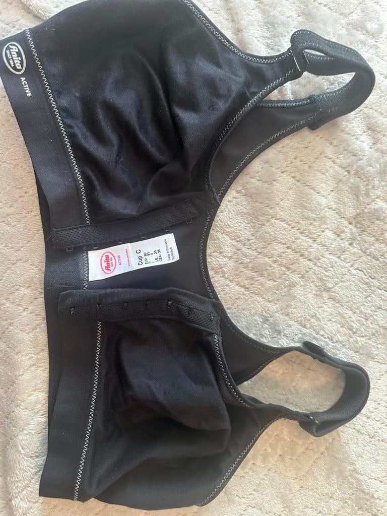 Anita Pre-operatie BH met voorsluiting en verstelbare bandje, Kleding | Dames, Ondergoed en Lingerie, Ophalen of Verzenden, Zwart