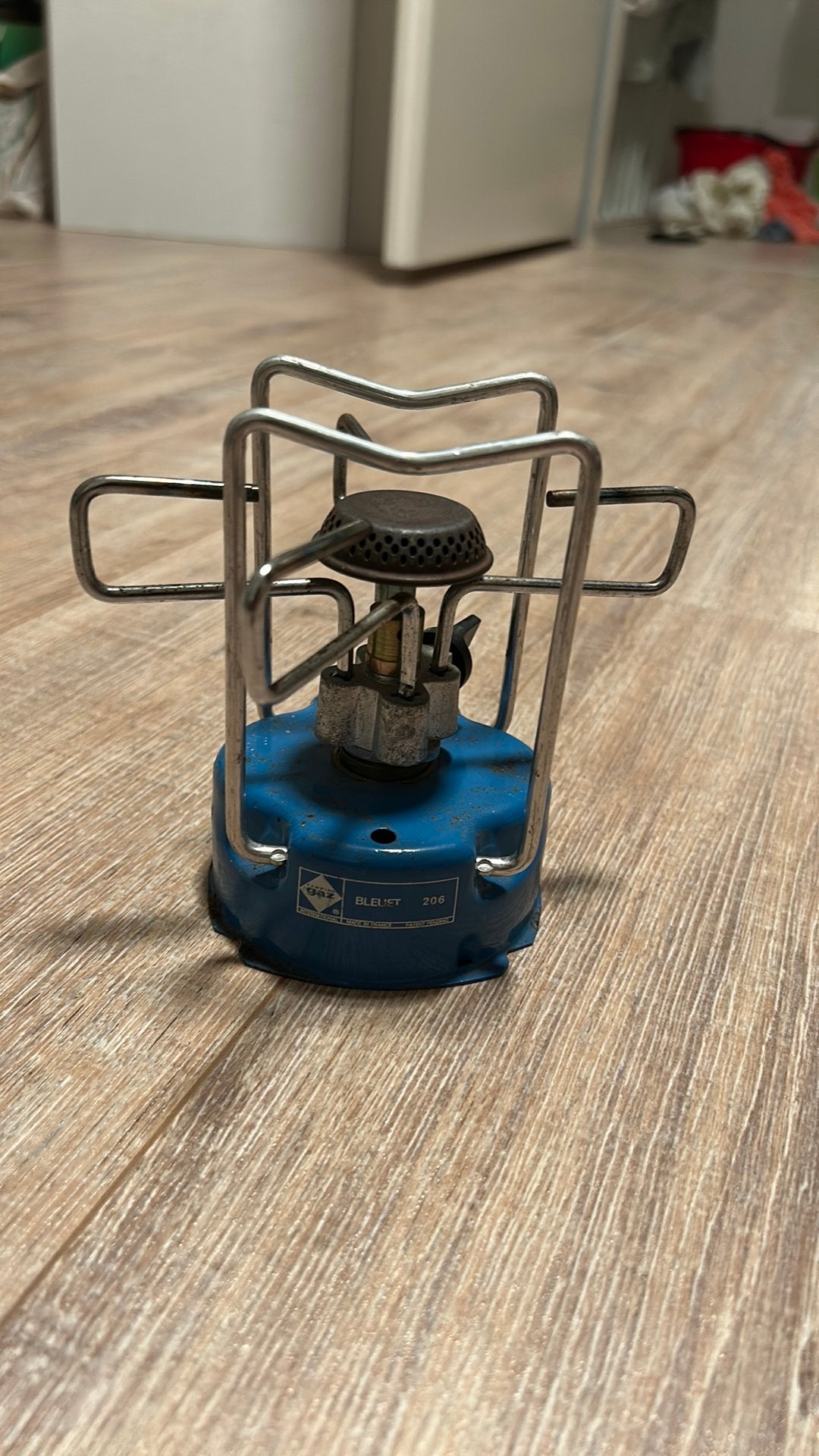 2x Gasbrandertje van campingas, Ophalen of Verzenden, Gebruikt