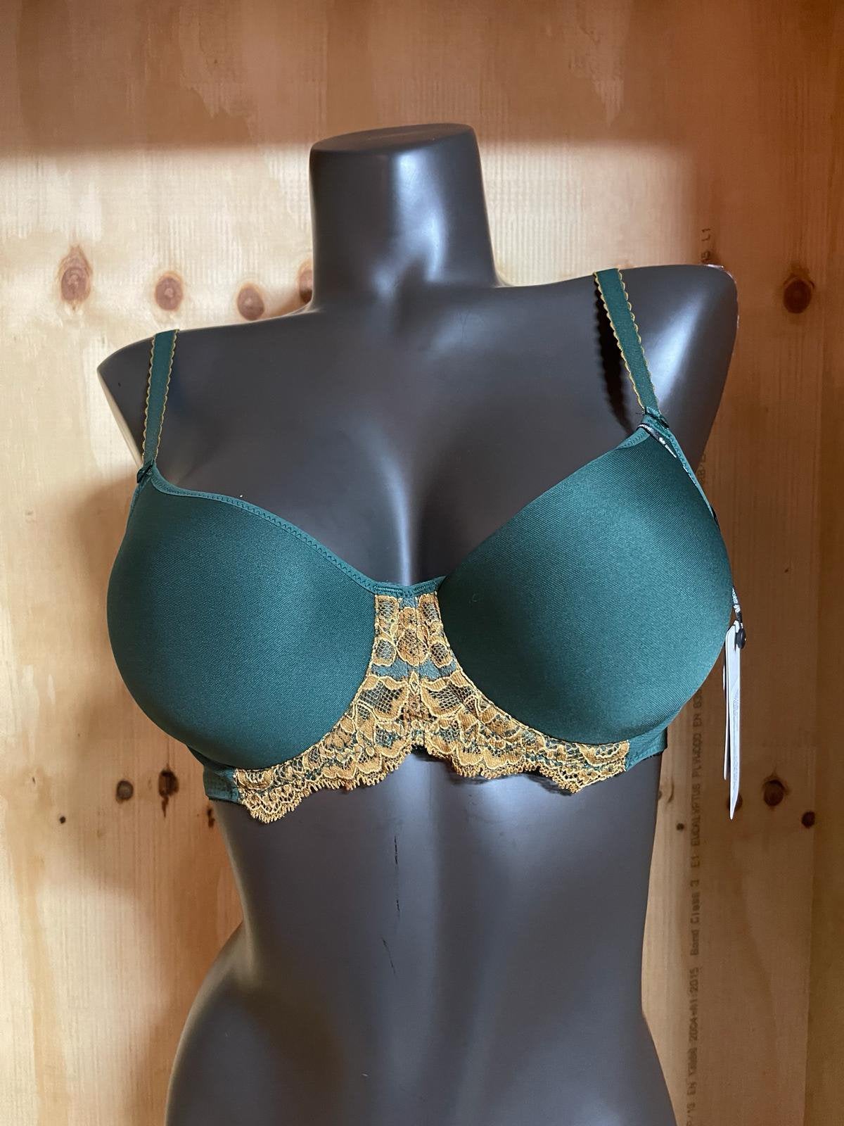 Wacoal t shirt bh 70d model florilege, Kleding | Dames, Verzenden, Groen, BH