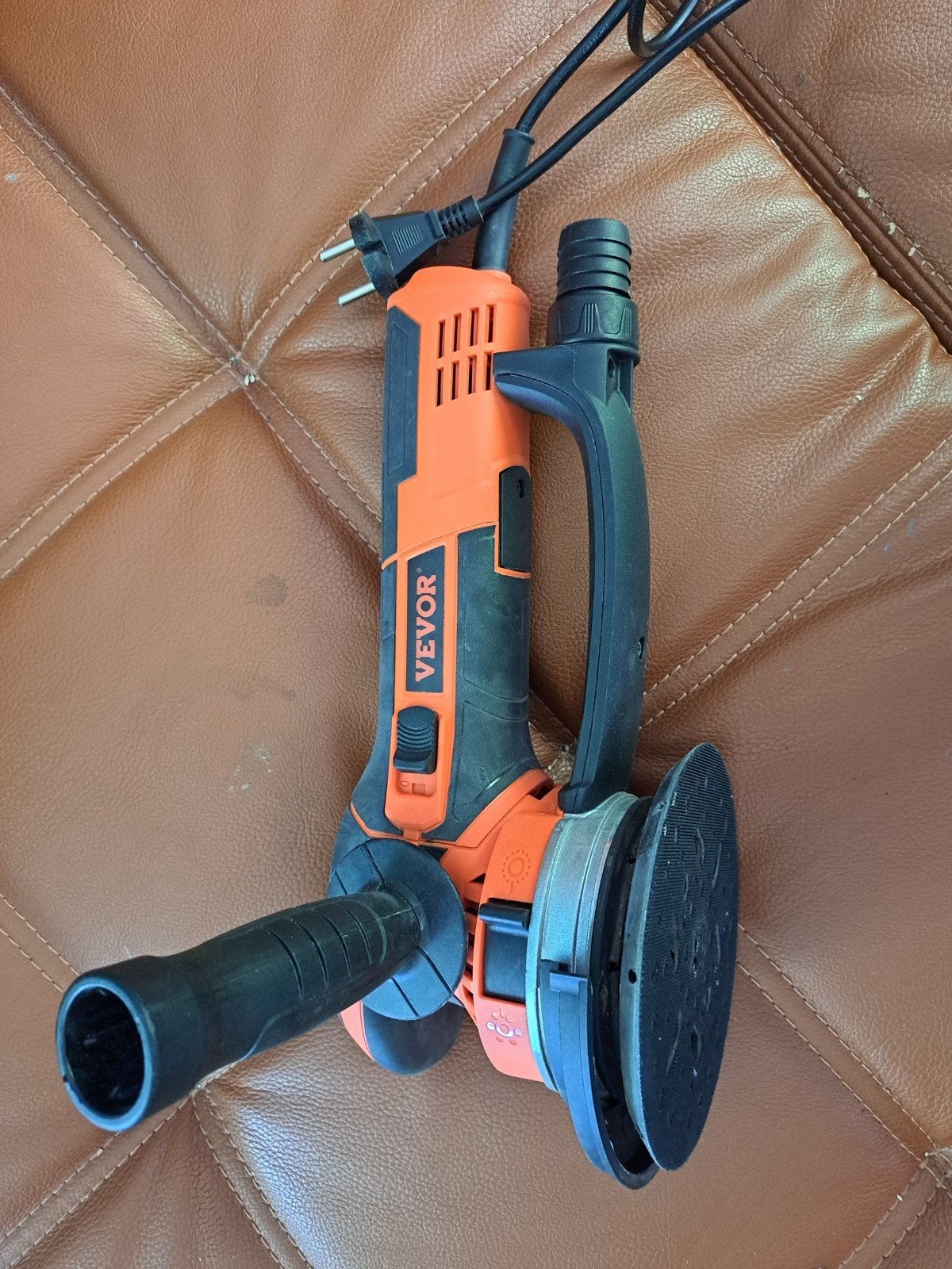 Vevor schuurmachine 1 keer gebruikt, Ophalen of Verzenden, Nieuw, Minder dan 600 watt, Excentrische schuurmachine